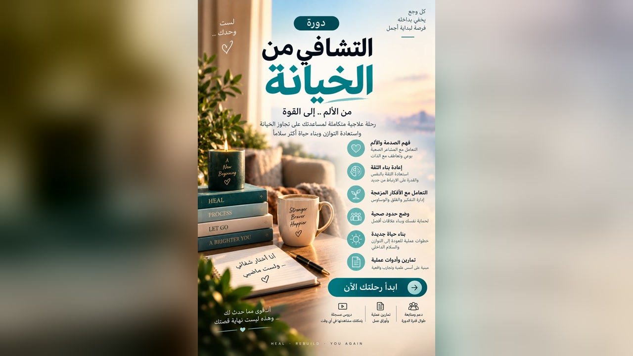 دورة التشافي من الخيانة
